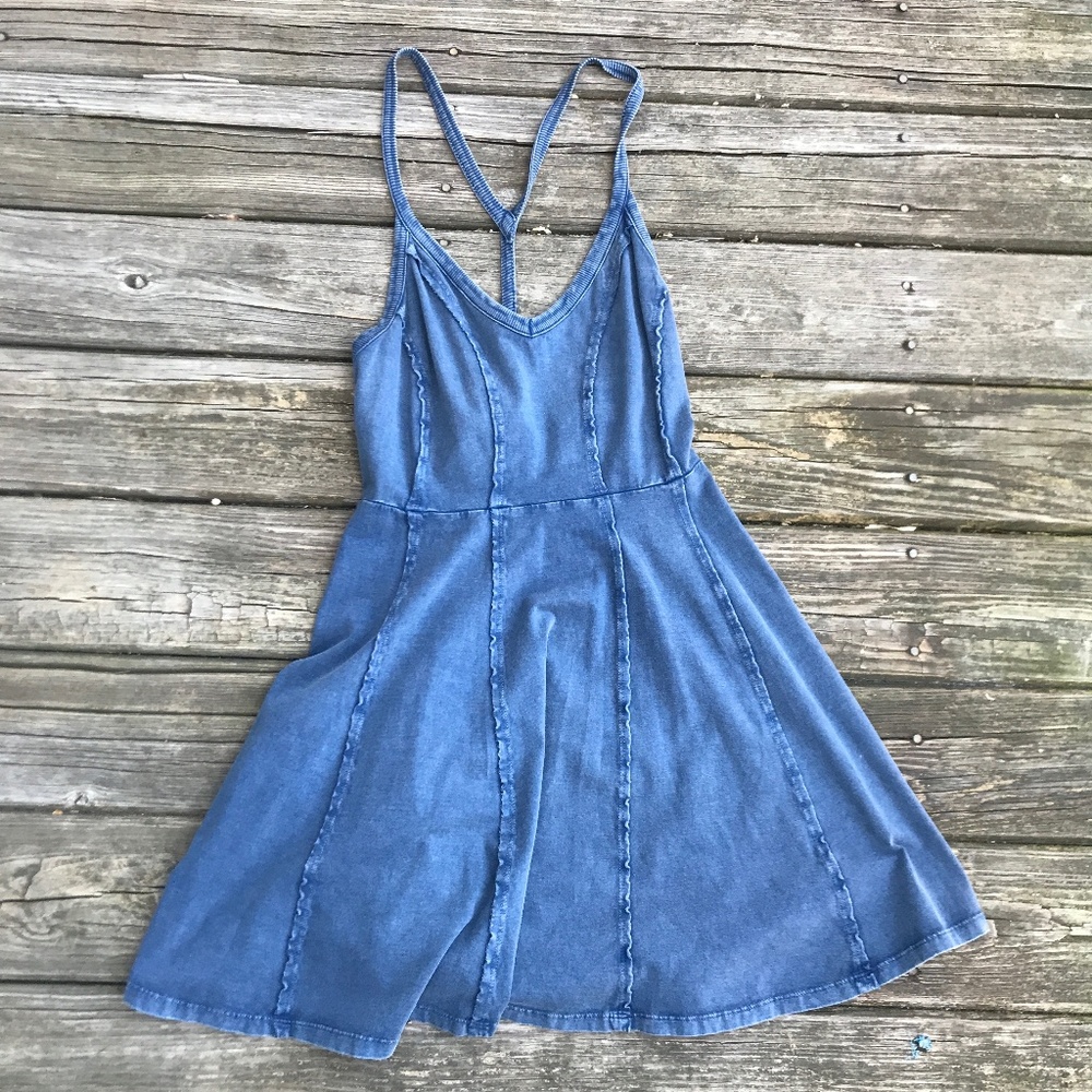 Blue Denim Dress